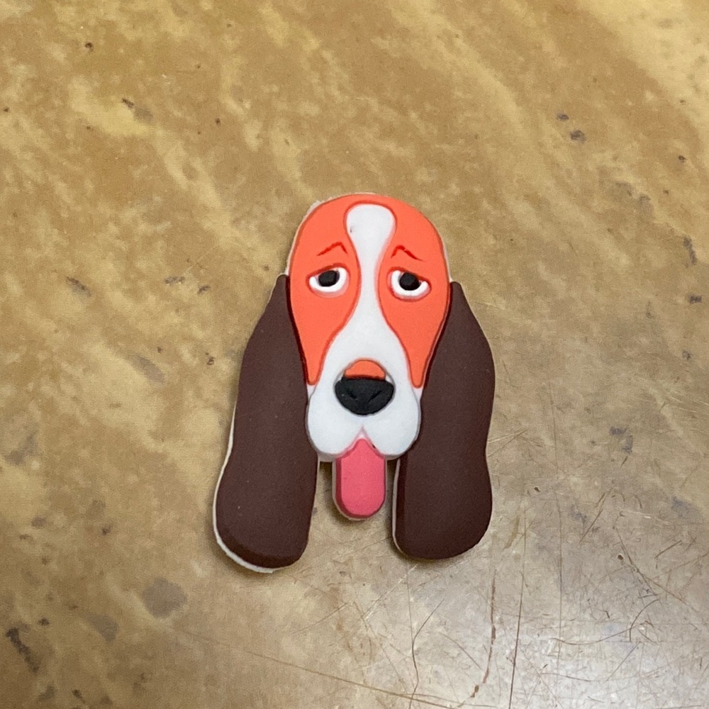 3/$10 blood hound croc charm